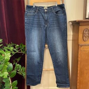 Universal Thread Dark Blue Straight Leg Jeans